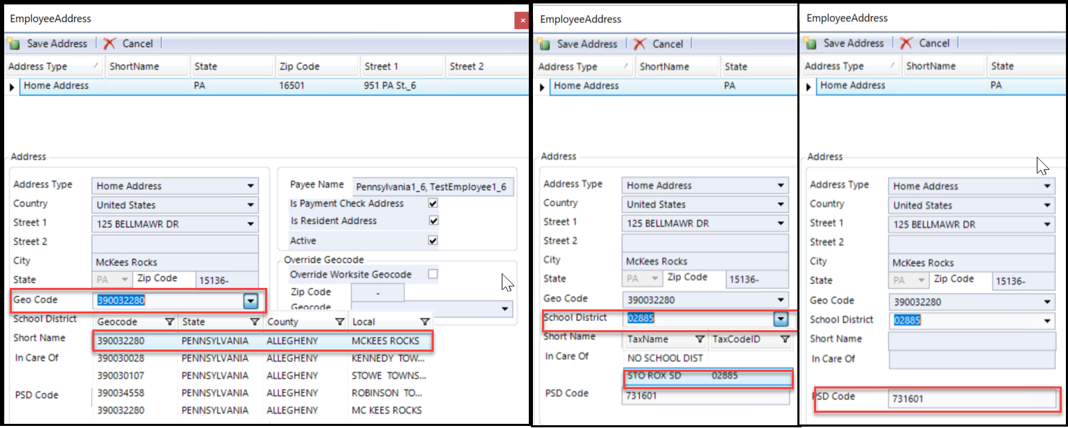 PSD Codes, EIT Rates