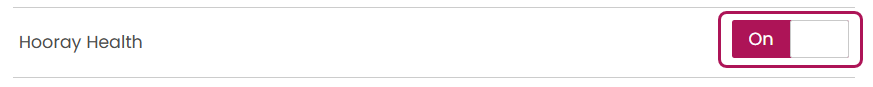 Enable/disable task