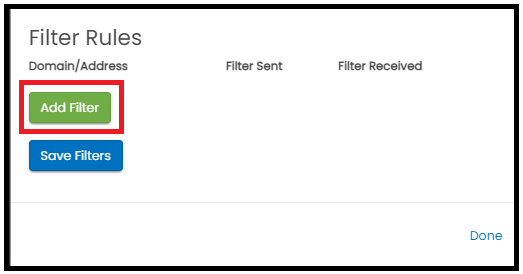 Add Filter button