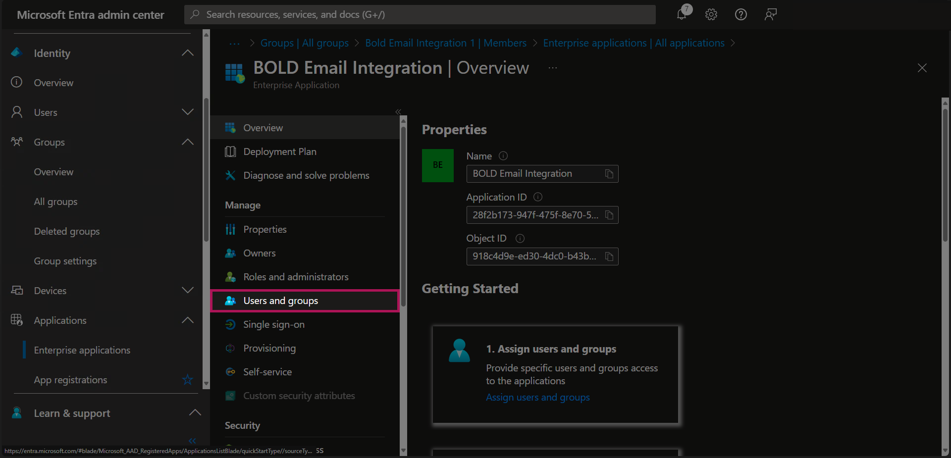 Entra - Enterprise Applications - Bold Selected - Users And Groups.png