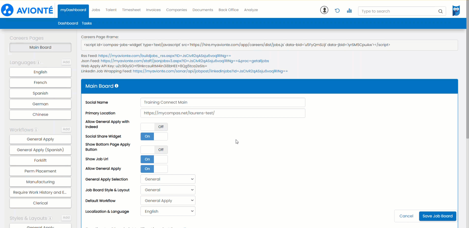 Career Page - Main Board.gif