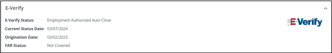 Employment Authorized response