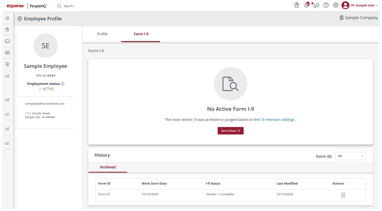 Incomplete Forms settings configuration