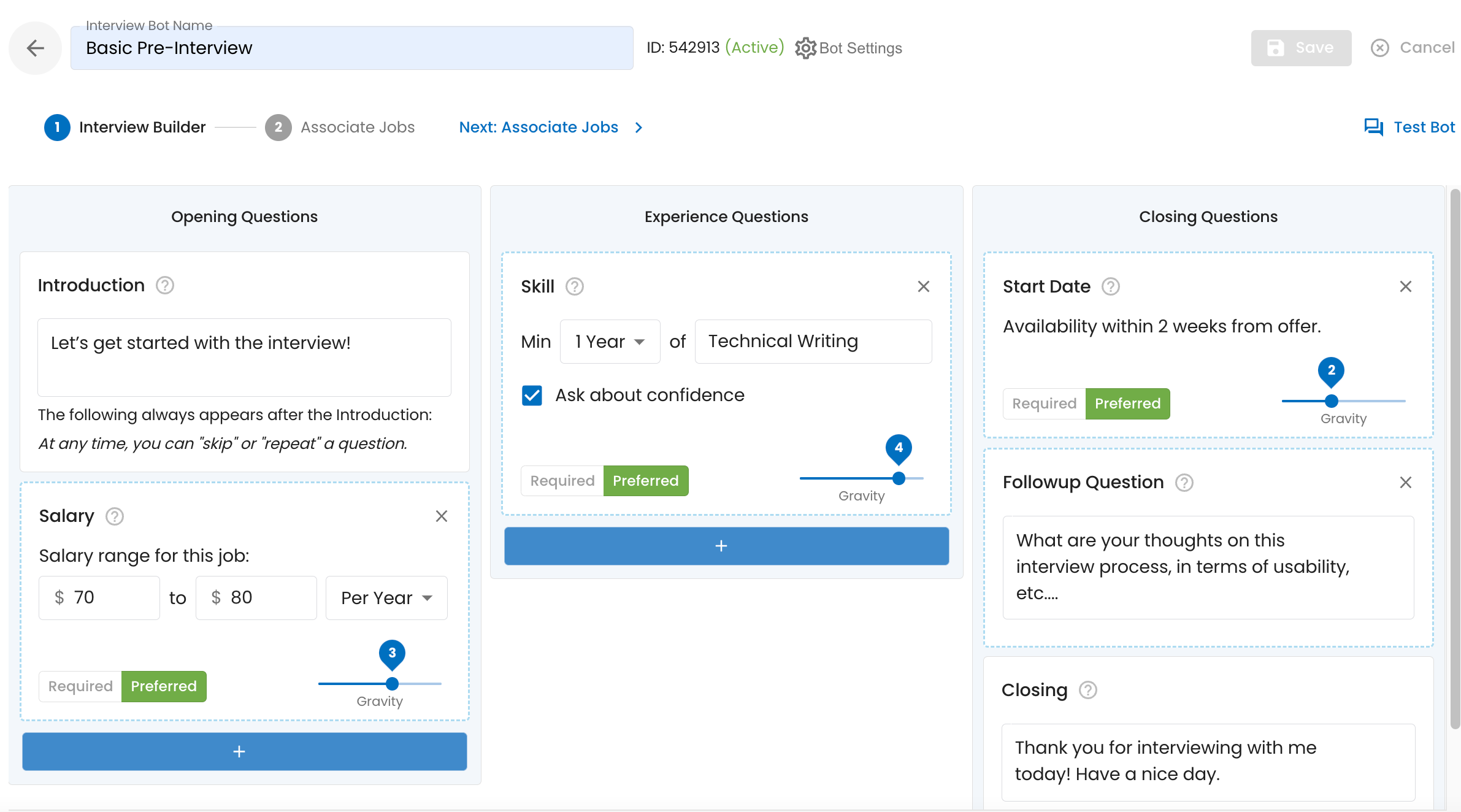 Completed Interview Bot