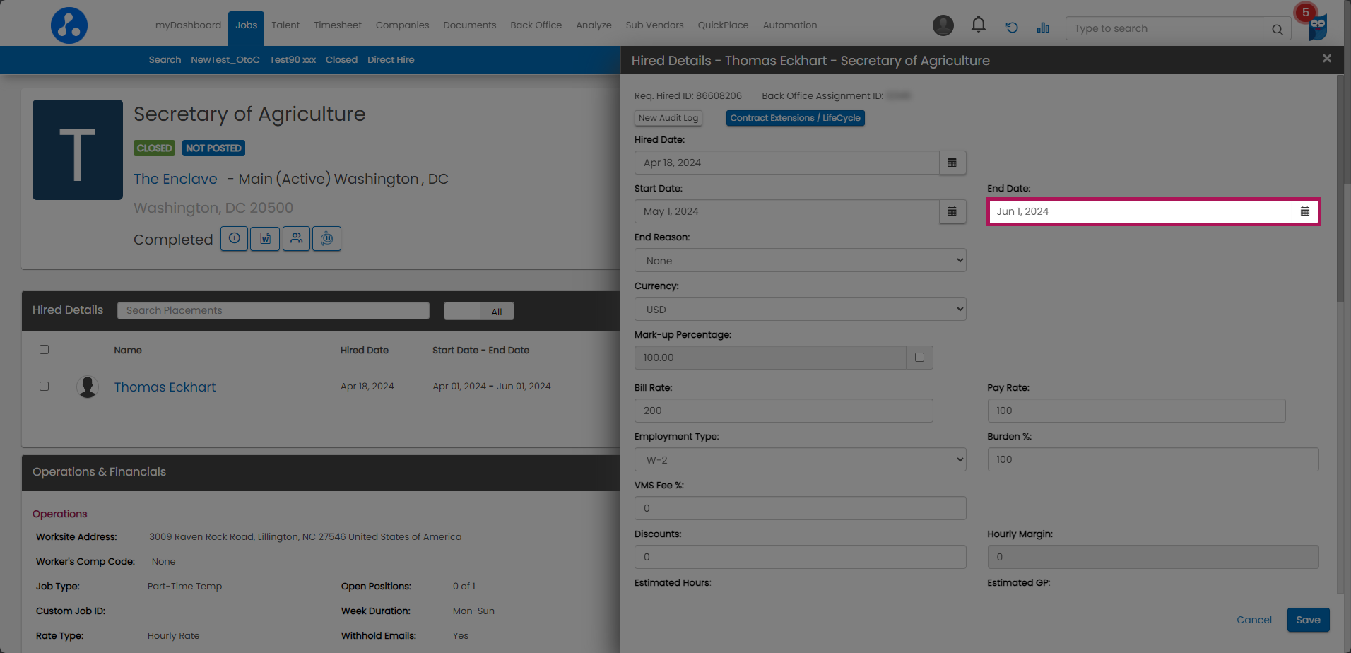 Bold - Job Details - Hired Details Fly-Out - End Date Field.png