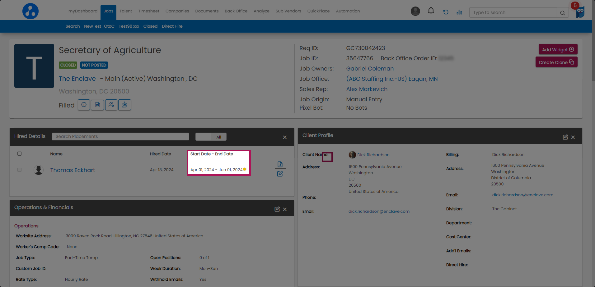Bold - Job Details - Extension Applied - Start Date & End Date Highlighted.png