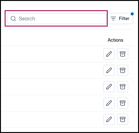 Search bar