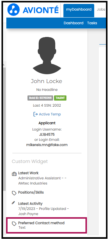Custom Widget tag field example
