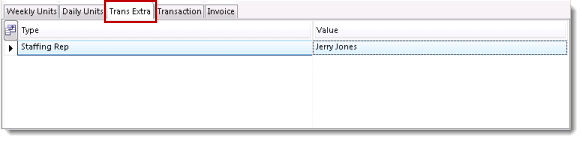 Trans Extra tab