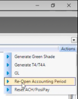 Re-Open Accounting Period - closeup