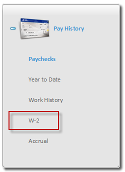 W-2 sub-menu