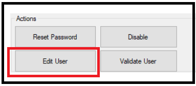 Edit User button