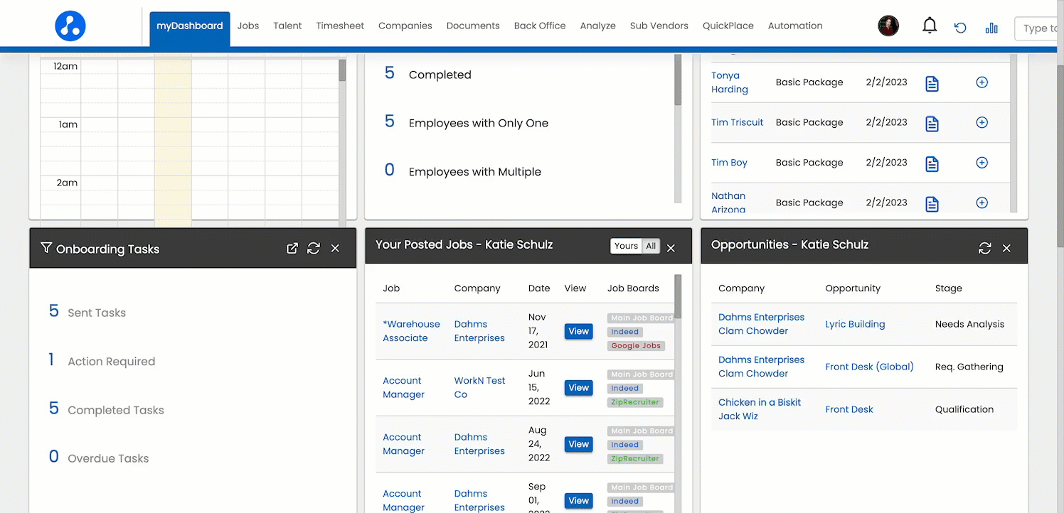 Onboarding Tasks Widget - clicking Completed Tasks