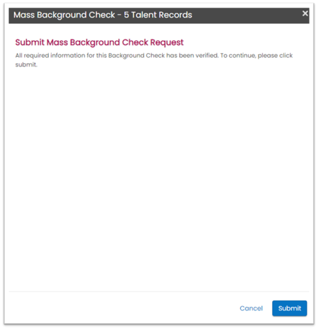 Mass order ready to submit confirmation (Staffing Company Consent)