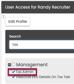 Tax