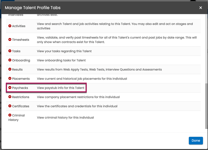 Manage