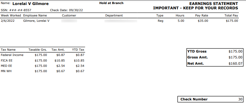 Earnings
