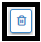Trash can icon